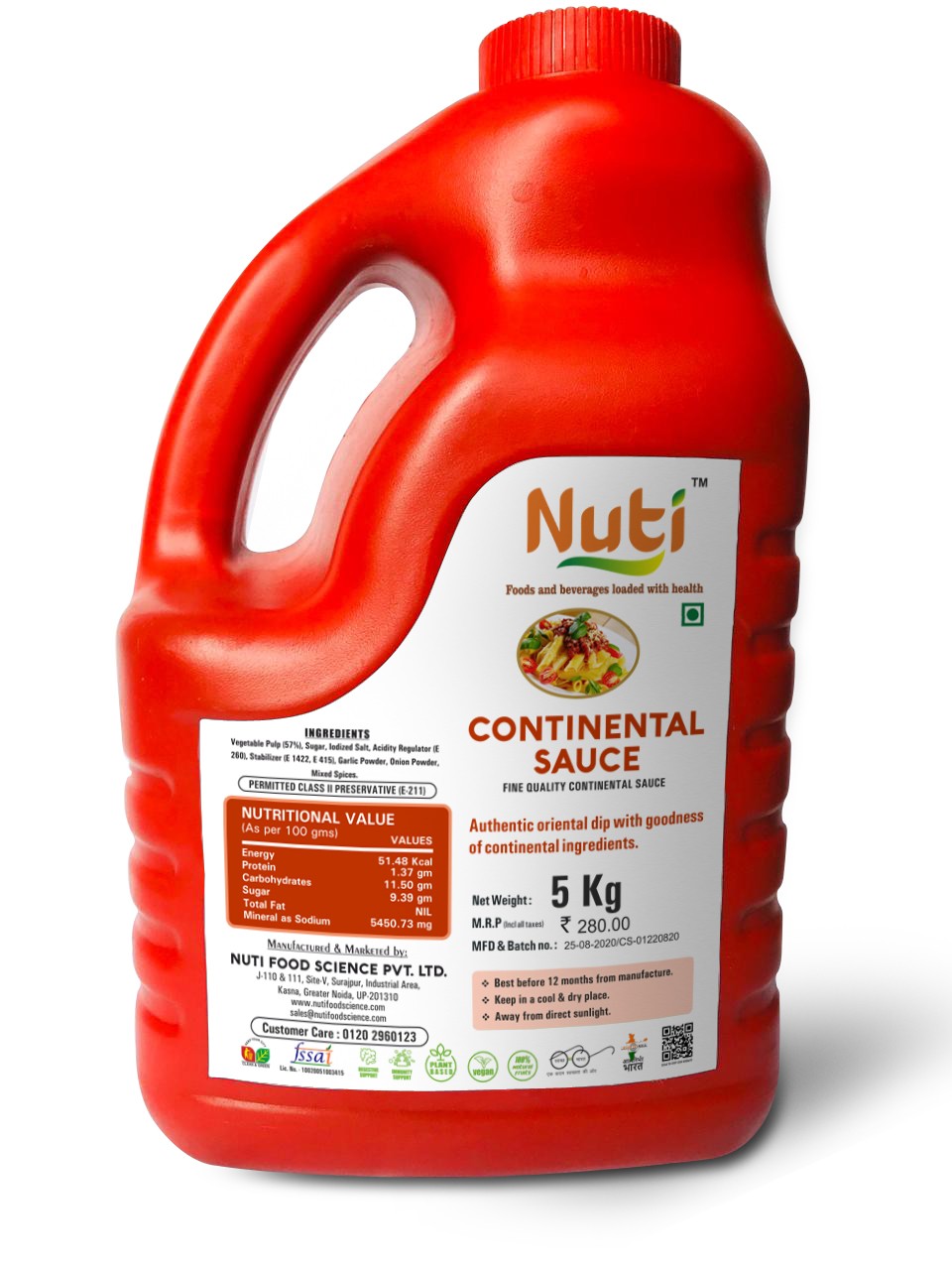CONTINENTAL SAUCE 5KG